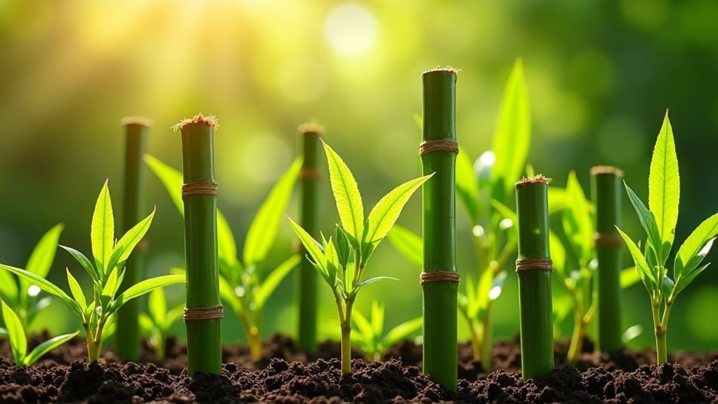 bamboo stakes for gardening