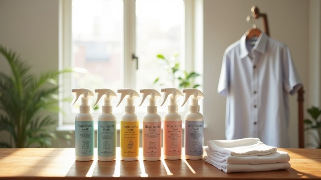 crisp wrinkle free fabric sprays