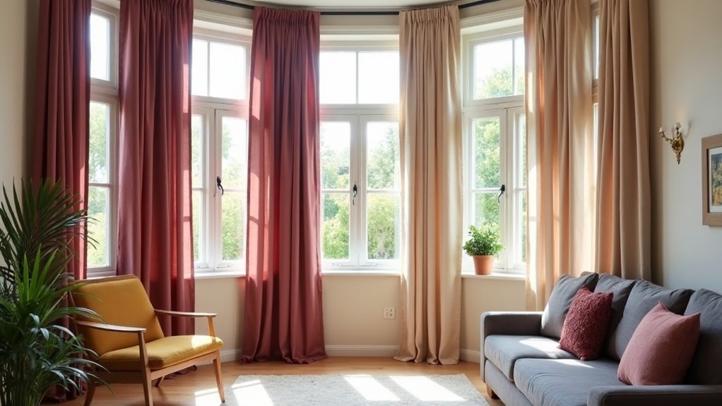 energy efficient stylish thermal curtains