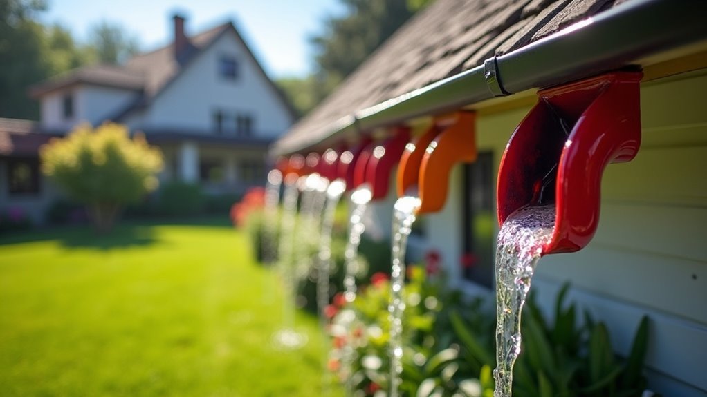 gutter diverters for protection