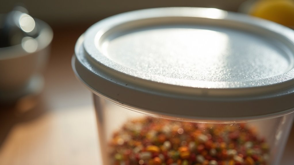 secure lids using gamma seals