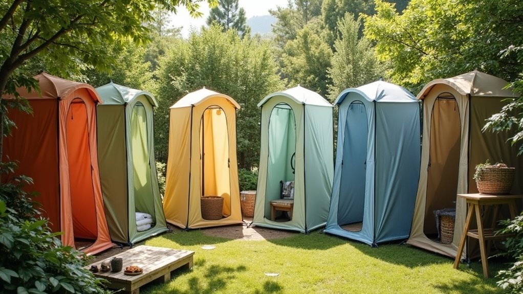 shower tents for outdoor privacy