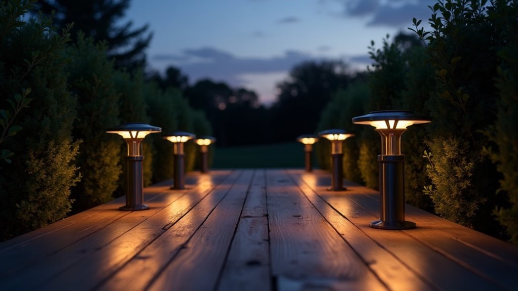 solar deck lights selection