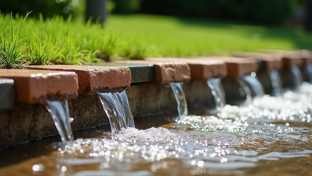 splash blocks for foundation protection