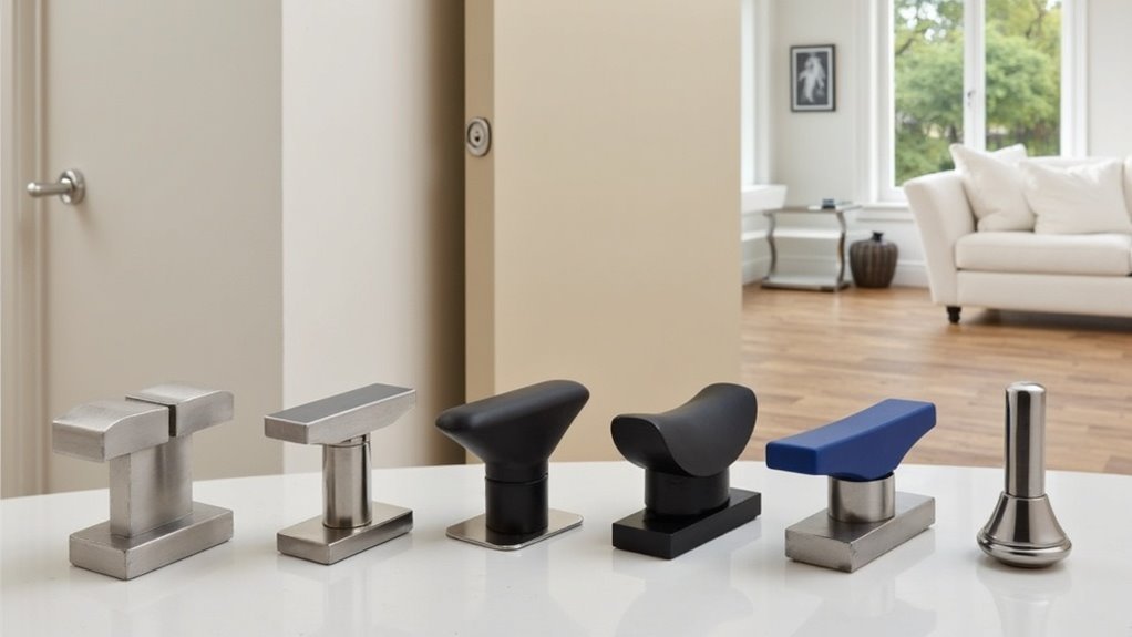 stylish magnetic door stops