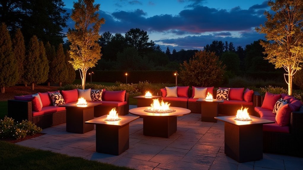 top propane fire tables