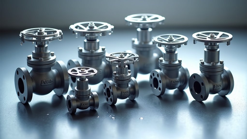 top swing check valves