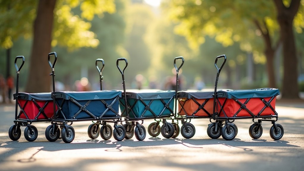 versatile transport folding wagons